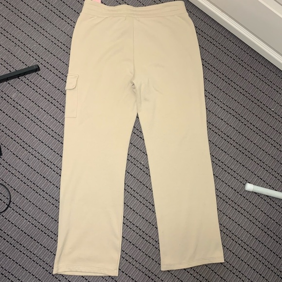 Lauren Active Ralph Lauren Beige Pull On Jogger Cargo Pants Straight Leg Sz M - Picture 12 of 13